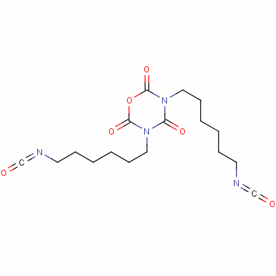 3,5-Bis(6-isocyanatohexyl)-2h-1,3,5-oxadiazine-2,4,6(3h,5h)-trioneStructure,50639-37-7Structure 3,5-Bis(6-isocyanatohexyl)-2h-1,3,5-oxadiazine-2,4,6(3h,5h)-trione Structure,50639-37-7Structure