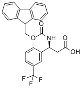 Fmoc-β-Phe(3-CF3)-OH結構式_507472-20-0結構式