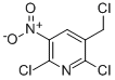 2,6-Dichloro-3-(chloromethyl)-5-nitropyridine Structure,51071-61-5Structure