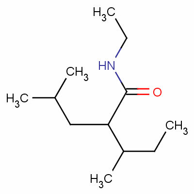 2-仲丁基-n-乙基-4-甲基戊酰胺結(jié)構(gòu)式_51115-78-7結(jié)構(gòu)式