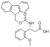 Fmoc-(r)-3-amino-3-(2-methoxyphenyl)-propionic acidStructure,511272-31-4Structure Fmoc-(r)-3-amino-3-(2-methoxyphenyl)-propionic acid Structure,511272-31-4Structure