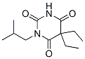 5,5-Diethyl-1-(2-methylpropyl)-2,4,6(1h,3h,5h)-pyrimidinetrioneStructure,51209-91-7Structure 5,5-Diethyl-1-(2-methylpropyl)-2,4,6(1h,3h,5h)-pyrimidinetrione Structure,51209-91-7Structure