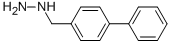 (4-聯(lián)苯甲基)肼結(jié)構(gòu)式_51421-32-0結(jié)構(gòu)式