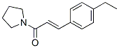 (9CI)-1-[3-(4-乙基苯基)-1-氧代-2-丙烯基]-吡咯烷結(jié)構(gòu)式_514841-53-3結(jié)構(gòu)式