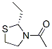 Thiazolidine, 3-acetyl-2-ethyl-, (2r)- (9ci)Structure,521317-01-1Structure Thiazolidine, 3-acetyl-2-ethyl-, (2r)- (9ci) Structure,521317-01-1Structure