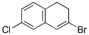 3-Bromo-6-chloro-1,2-dihydronaphthaleneStructure,521917-61-3Structure 3-Bromo-6-chloro-1,2-dihydronaphthalene Structure,521917-61-3Structure