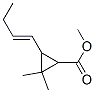 3-(1-Butenyl)-2,2-dimethylcyclo-propanoic acid methyl etherStructure,52314-69-9Structure 3-(1-Butenyl)-2,2-dimethylcyclo-propanoic acid methyl ether Structure,52314-69-9Structure