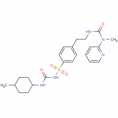 GlisamurideStructure,52430-65-6Structure Glisamuride Structure,52430-65-6Structure