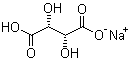 Sodium hydrogentartrate Structure,526-94-3Structure