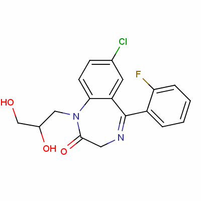 丙氟西泮結(jié)構(gòu)式_52829-30-8結(jié)構(gòu)式