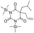 5-(2-甲基丙基)-5-(2-丙烯基)-1,3-雙(三甲基甲硅烷基)-2,4,6(1h,3h,5h)-嘧啶三酮結(jié)構(gòu)式_52937-70-9結(jié)構(gòu)式