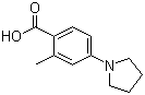 2-Methyl-4-(pyrrolidin-1-yl)benzoicacidStructure,530092-32-1Structure 2-Methyl-4-(pyrrolidin-1-yl)benzoicacid Structure,530092-32-1Structure