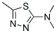 n,n,5-三甲基-1,3,4-噻二唑-2-胺結(jié)構(gòu)式_53147-87-8結(jié)構(gòu)式