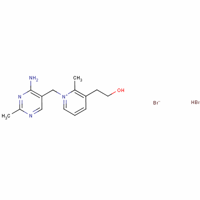 Neopyrithiamine hydrobromideStructure,534-64-5Structure Neopyrithiamine hydrobromide Structure,534-64-5Structure