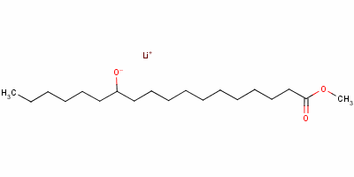 Lithium methyl 12-oxidooctadecanoateStructure,53422-16-5Structure Lithium methyl 12-oxidooctadecanoate Structure,53422-16-5Structure