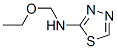n-(乙氧基甲基)-1,3,4-噻二唑-2-胺結(jié)構(gòu)式_53532-25-5結(jié)構(gòu)式