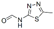 n-(5-甲基-1,3,4-噻二唑-2-基)-甲酰胺結(jié)構(gòu)式_53567-06-9結(jié)構(gòu)式