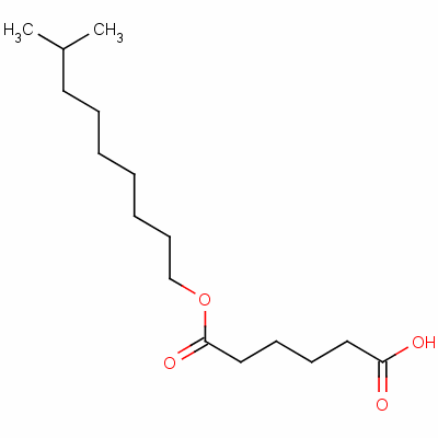 己二酸單異癸酯結(jié)構(gòu)式_53595-56-5結(jié)構(gòu)式