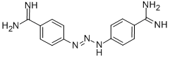 三氮脒結(jié)構式_536-71-0結(jié)構式