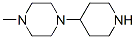 1-Methyl-4-(piperidin-4-yl)piperazine Structure,53617-36-0Structure