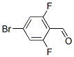 4-Bromo-2,6-difluorobenzaldehydeStructure,537013-51-7Structure 4-Bromo-2,6-difluorobenzaldehyde Structure,537013-51-7Structure
