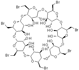 Heptakis-6-bromo-6-deoxy-beta-cyclodextrinStructure,53784-83-1Structure Heptakis-6-bromo-6-deoxy-beta-cyclodextrin Structure,53784-83-1Structure