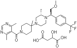 Vicriviroc malateStructure,541503-81-5Structure Vicriviroc malate Structure,541503-81-5Structure