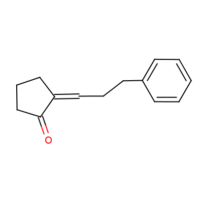 2-(3-Phenylpropylidene)cyclopentan-1-oneStructure,54322-81-5Structure 2-(3-Phenylpropylidene)cyclopentan-1-one Structure,54322-81-5Structure