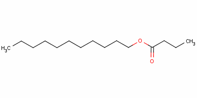 丁酸十一基酯結(jié)構(gòu)式_5461-02-9結(jié)構(gòu)式