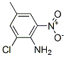 2-Chloro-4-methyl-6-nitroanilineStructure,5465-33-8Structure 2-Chloro-4-methyl-6-nitroaniline Structure,5465-33-8Structure