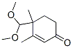 4-(Dimethoxymethyl)-3,4-dimethyl-2-cyclohexen-1-oneStructure,54710-15-5Structure 4-(Dimethoxymethyl)-3,4-dimethyl-2-cyclohexen-1-one Structure,54710-15-5Structure