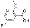 5-溴-2-甲氧基煙酸結(jié)構(gòu)式_54916-66-4結(jié)構(gòu)式
