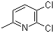 2,3-二氯-6-甲基吡啶結(jié)構(gòu)式_54957-86-7結(jié)構(gòu)式