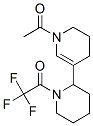 1-乙酰基-1,2,3,4-四氫-5-[1-(三氟乙酰基)-2-哌啶基]吡啶結(jié)構(gòu)式_54966-10-8結(jié)構(gòu)式