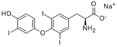 Liothyronine sodiumStructure,55-06-1Structure Liothyronine sodium Structure,55-06-1Structure