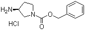 (S)-1-Cbz-3-Aminopyrrolidine hydrochloride Structure,550378-39-7Structure