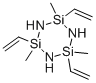 1,3,5-Trivinyl-1,3,5-trimethylcyclotrisilazane Structure,5505-72-6Structure
