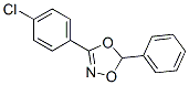 3-(4-Chlorophenyl)-5-phenyl-1,4,2-dioxazoleStructure,55076-20-5Structure 3-(4-Chlorophenyl)-5-phenyl-1,4,2-dioxazole Structure,55076-20-5Structure