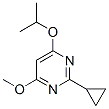 (9CI)-2-環(huán)丙基-4-甲氧基-6-(1-甲基乙氧基)-嘧啶結(jié)構(gòu)式_552882-10-7結(jié)構(gòu)式