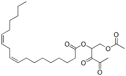 (9Z,12z)-9,12-十八二烯酸 2-乙酰基氧基-1-(乙?；趸谆?乙酯結(jié)構(gòu)式_55320-03-1結(jié)構(gòu)式