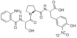 Abz-ser-pro-3-nitro-tyr-ohStructure,553644-01-2Structure Abz-ser-pro-3-nitro-tyr-oh Structure,553644-01-2Structure