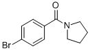 4-(Pyrrolidinylcarbonyl)bromobenzeneStructure,5543-27-1Structure 4-(Pyrrolidinylcarbonyl)bromobenzene Structure,5543-27-1Structure