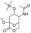 N-[1-甲氧基-2-氧代-7-[(三甲基甲硅烷基)氧基]-3,9-二噁雙環(huán)[3.3.1]壬烷-6-基]乙酰胺結(jié)構(gòu)式_55622-39-4結(jié)構(gòu)式
