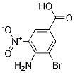 4-Amino-3-bromo-5-nitrobenzoic acidStructure,556651-33-3Structure 4-Amino-3-bromo-5-nitrobenzoic acid Structure,556651-33-3Structure