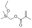 (Methacryloxymethyl)dimethylethoxysilane Structure,5577-70-8Structure