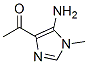 Ethanone, 1-(5-amino-1-methyl-1h-imidazol-4-yl)-(9ci)Structure,55779-70-9Structure Ethanone, 1-(5-amino-1-methyl-1h-imidazol-4-yl)-(9ci) Structure,55779-70-9Structure