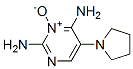 2,4-Diamino-6-pyrrolidinopyrimidine 3-oxide Structure,55921-65-8Structure