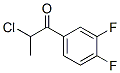 (9ci)-2-氯-1-(3,4-二氟苯基)-1-丙酮結(jié)構(gòu)式_561009-02-7結(jié)構(gòu)式