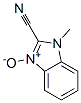 1H-benzimidazole-2-carbonitrile,1-methyl-,n-oxide(9ci)Structure,56313-93-0Structure 1H-benzimidazole-2-carbonitrile,1-methyl-,n-oxide(9ci) Structure,56313-93-0Structure
