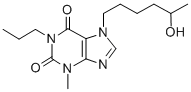 1-Propyl-3-methyl-7-(5-hydroxyhexyl)xanthineStructure,56395-66-5Structure 1-Propyl-3-methyl-7-(5-hydroxyhexyl)xanthine Structure,56395-66-5Structure